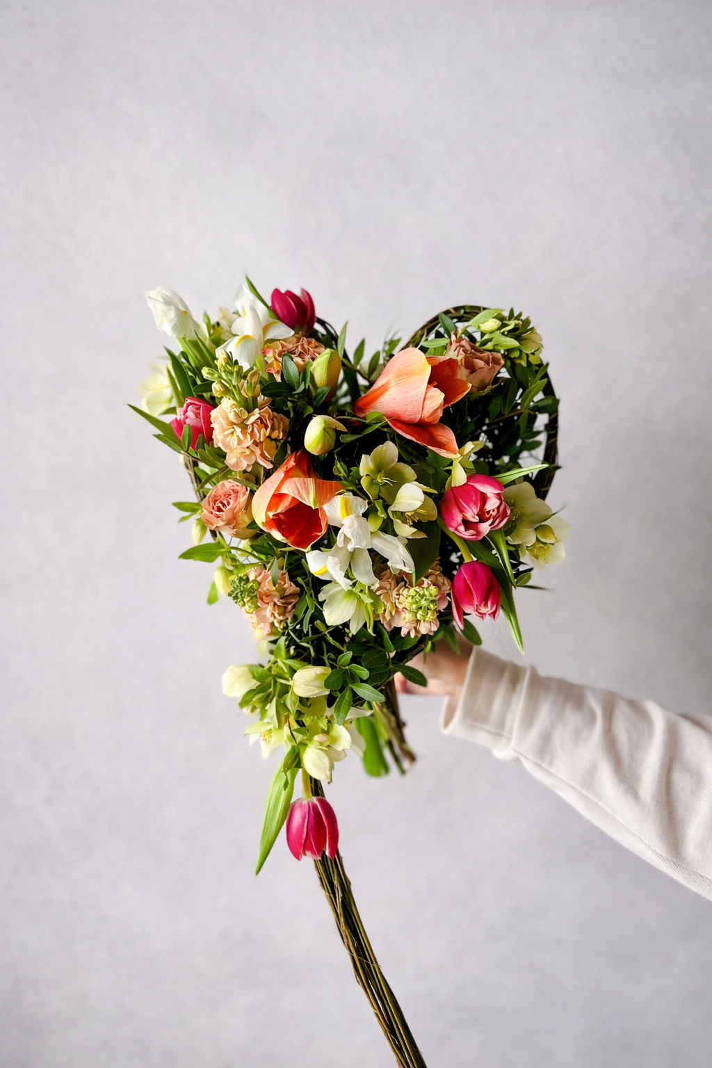 Blush Heart Bouquet